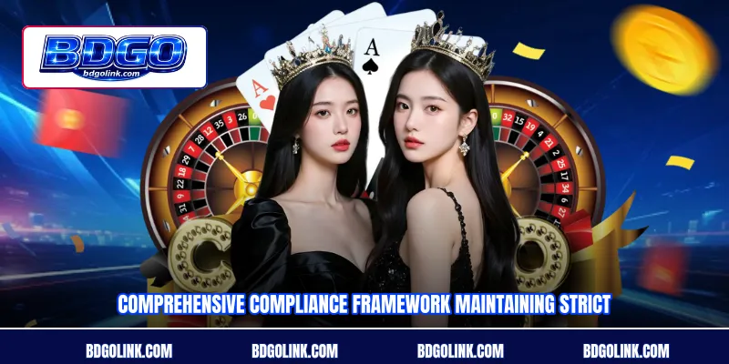 Comprehensive compliance framework maintaining strict