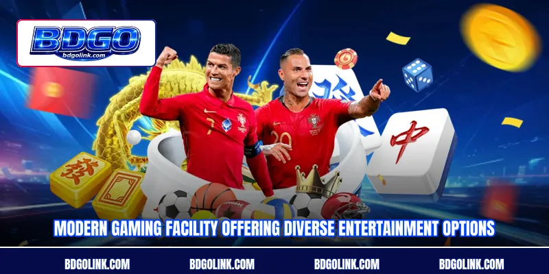 Modern gaming facility offering diverse entertainment options